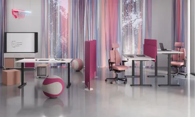 eUp Prime Schreibtisch T-LEG 3S - höhenverstellbar