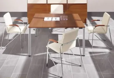 Konferenztisch 140x140cm