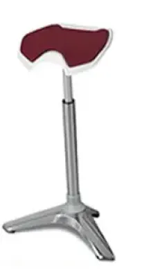 stehhilfe design weiss rotes polster.webp