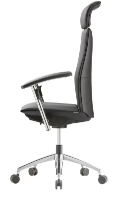 Preview: tiger up buerodrehstuhl mit kopfstuetze.webp