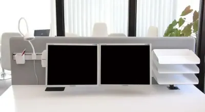 Preview: verstarkete akustikwand schallabsorbierend  fuer schreibtische a30.webp