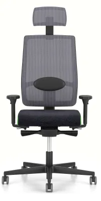 Preview: x line buerodrehstuhl mesh front.webp