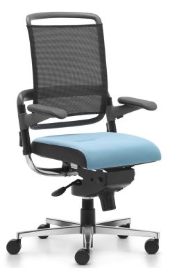 Xenium Drehstuhl mit Netzrücken/ Freework Mechanik