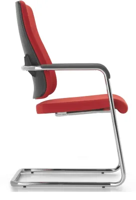 xenium konferenzstuehle freischwingergestell verchromt.webp