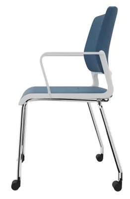 xilium besucherstuhl 4l uph auf rollen seitlich.webp