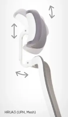 xilium drehstuhl detail kopfstuetzenverstellung.webp