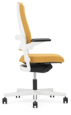 Preview: xilium drehstuhl uph p seitlich 3d armlehne white edition.webp