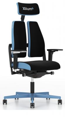 Xilium Duo Back Gaming Chair Blue