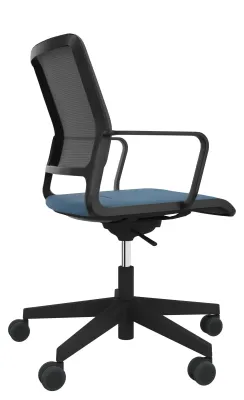 Preview: xilium konfrenzdrehstuhl mesh seitlich.webp