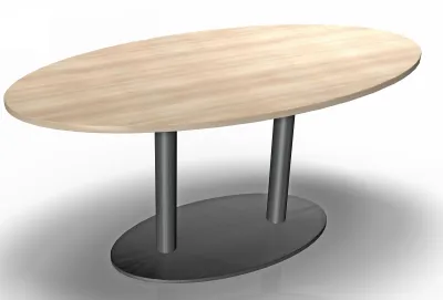 Preview: xio konferenztisch elliptisch 2saeulen 1fuss.webp