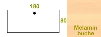 180x80 buche Melamin