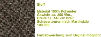 Stoff 26505 schokobraun meliert