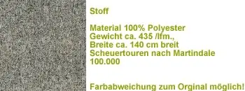 Stoff 26654 grau meliert