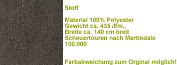 Stoff 26655 dunkelbrau meliert