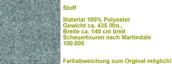 Stoff 26662 hellblau meliert