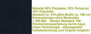 Stoff Aqua Clean anthrazit 30467