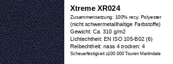 Extreme XR024 dunkelblau Stoff