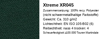Extreme XR045 dunkelgrün Stoff