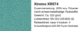 Extreme XR074 türkis Stoff