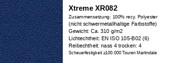 Extreme XR082 marineblau Stoff