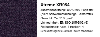 Extreme XR084 aubergine Stoff