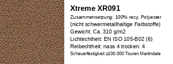 Extreme XR091 braun Stoff