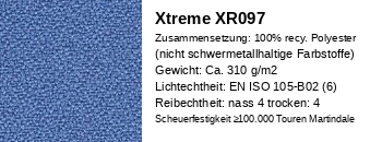 Extreme XR097 hellblau Stoff