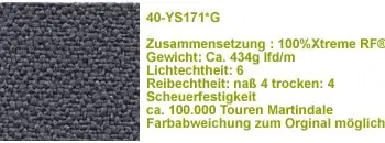 Extreme ys171*G grau  Stoff