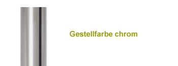 Gasfeder chrom