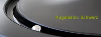 Kugelbahn - Kunststoff - schwarz