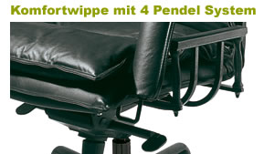 Komfortwippe mit 4 Pendelsystem