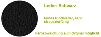 Leder - schwarz