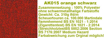 ak015-orange-schwarz Stoff