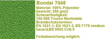Bondai Stoff grün 7048