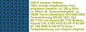 mittelblau - dunkelblau csp11 Stoff