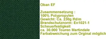 Stoff Oban EF069 grün