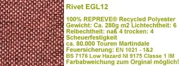 Rivet egl12 Stoff