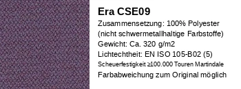 Era Stoff violett  CSE09