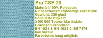 Era Stoff grau/blau  CSE20