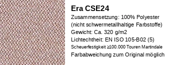 Era Stoff altrosa  CSE24