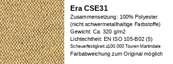 Era Stoff senfgelb  CSE31