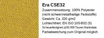 Era Stoff gelb  CSE32