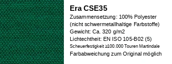 Era Stoff dunkelgrün  CSE35