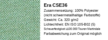 Era Stoff mintgrün  CSE36