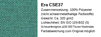 Era Stoff petrolgrün  CSE37