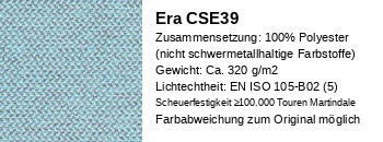 Era Stoff türkis  CSE39