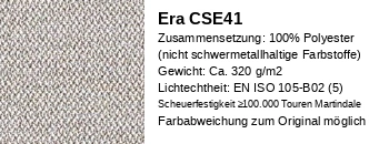 Era Stoff hellgrau  CSE41