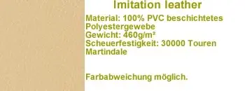 Kunstleder V46 beige