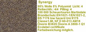 Stoff lds33 (Wolle 95%) 100.000 Scheuert.
