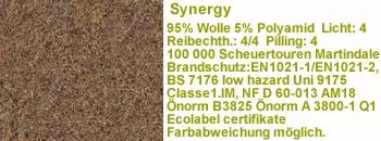 Stoff lds37 (Wolle 95%) 100.000 Scheuert.